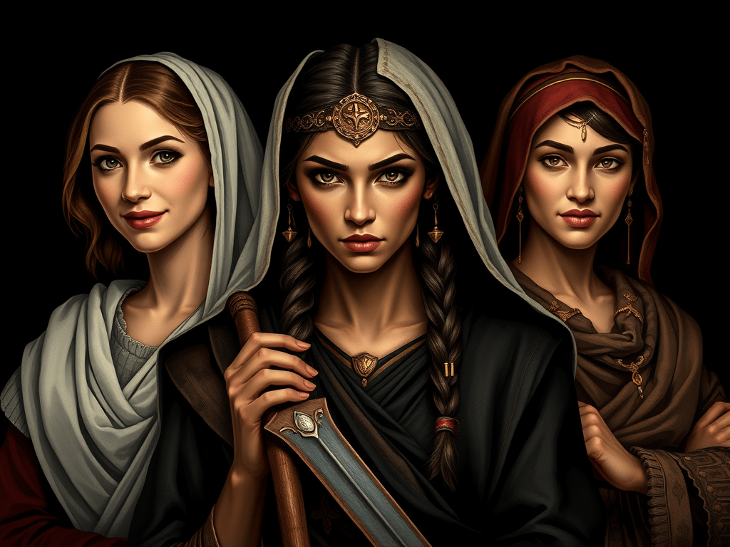 A Tale of Three&nbsp;Ladies!